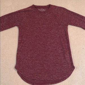 Red Heather Long Sleeve